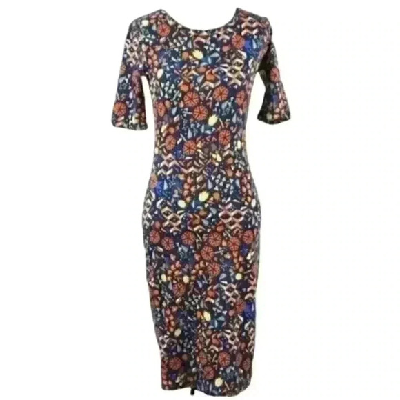 LuLaRoe Dresses & Skirts - Lularoe Julia dress size XXS 00-0 floral pencil